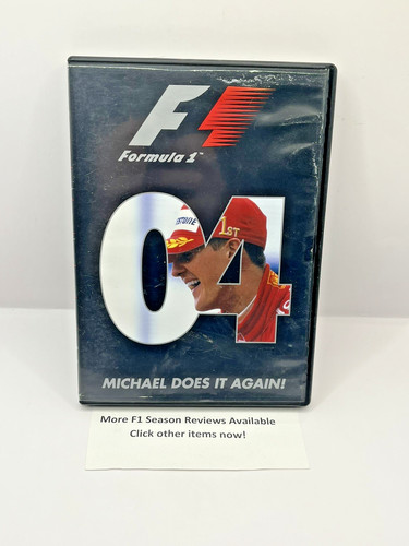 Formula one 2004 dvd - one,