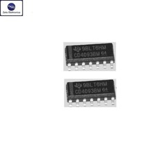 2PZ CD4093 CD4093BM SMD CIRCUITO INTEGRATO CMOS QUATTRO NAND SCHMIDT 2 IN