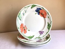 Lotto di 4 piatti rotondi