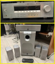 Yamaha Sintoamplificatore HTR-5930 + Subwoofer SW-P130 + 5 casse Home Cinema 5.1