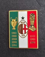 Ac MILAN spilla trofei 1990