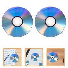  2 Set Dischi DVD Vuoti