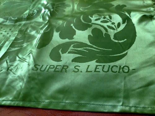 Coperta seta san - seta, leucio
