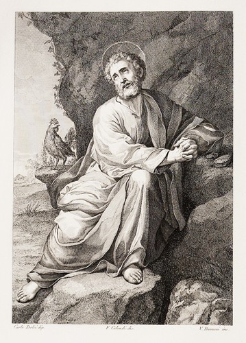 Pietro piangente di carlo - s.,