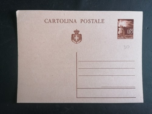 Repubblica intero postale - intero, lire