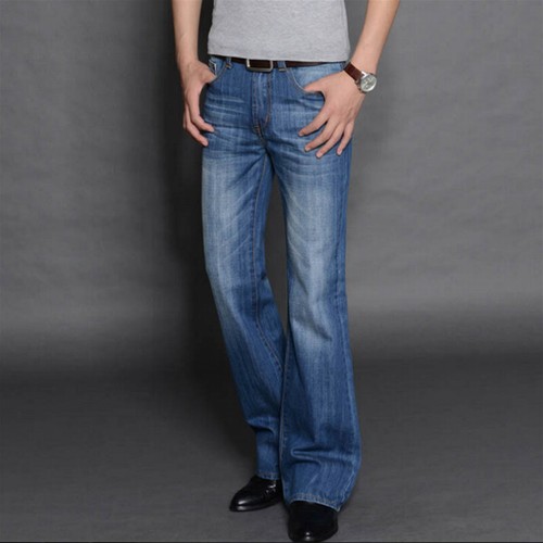 Jeans bell bottom uomo - bottom,