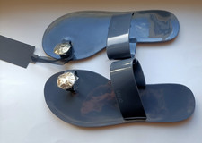 LIU JO INFRADITO MODA DONNA NUOVE MAI USATE COLOR ANTRACITE FERMO ORO N. 39