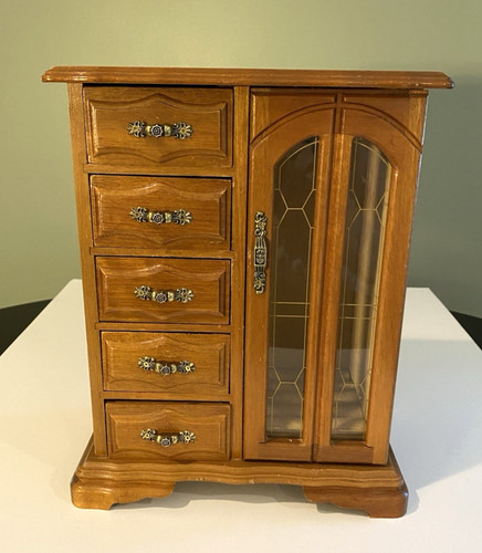 Vintage armadio alto - in, legno