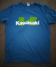 T-shirt Gildan blu KAWASAKI L