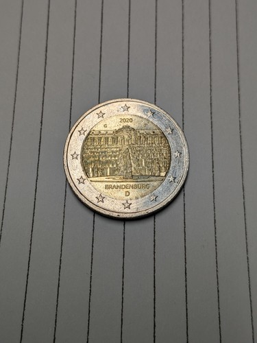 Moneta euro brandeburgo 2020 - brandeburgo,