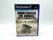 BROTHERS IN ARMS EARNED IN BLOOD SONY PLAYSTATION 2 PS2 PAL ITA USATO COMPLETO
