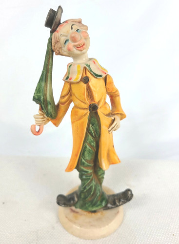 Statuina pagliaccio vintage - , in