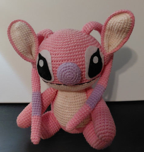 Peluche fatto mano lilo e - a,