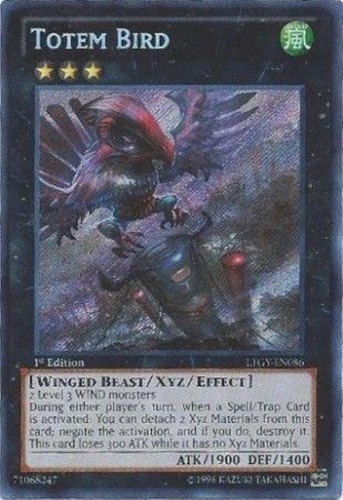 Totem bird ltgy en086 - totem, rara