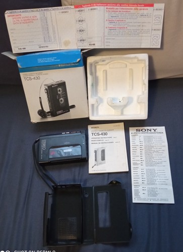 Sony walkman tcs 430 - sony,