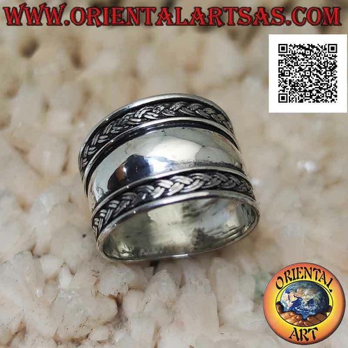 Anello argento 925 fascia - argento,