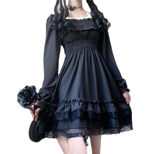 Vestito donna retrò gotico
