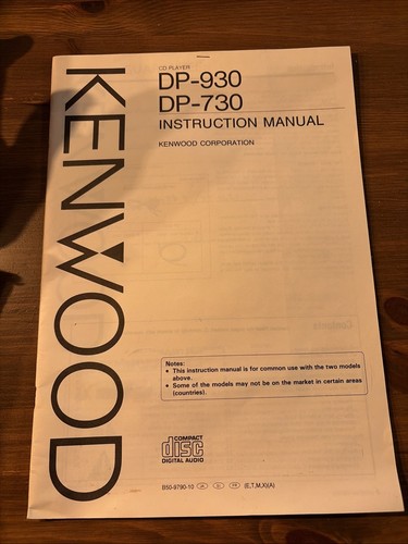 Kenwood 930 730 - dp-930, lettore