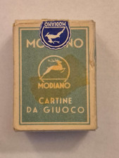 Mini Cartine da gioco cartomanzia Modiano 600 tarocchi 5x3,5 cm