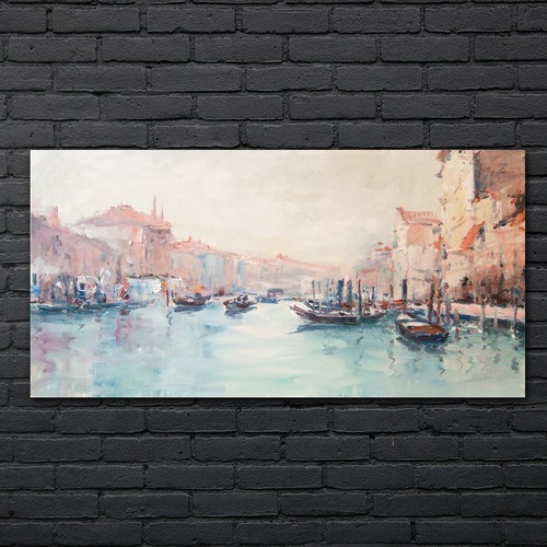 Dipinto olio venezia italia - dipinto,