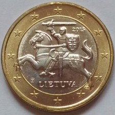 Moneta 1 Euro Lietuva