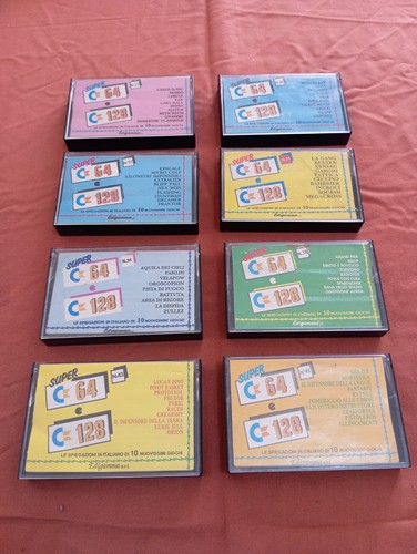 Cassette giochi commodore - cassette,