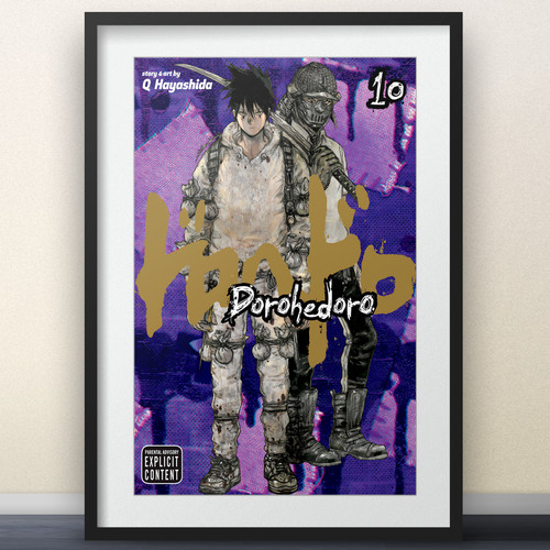 Dorohedoro volume cover - cover, art