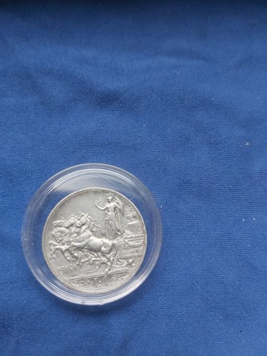 Una lira 1916 vittorio - 1,