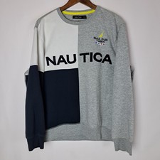 Felpa Nautica Uomo Grande