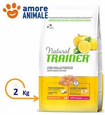 Trainer Natural Puppy Junior Mini 2 kg Pollo per Cane Taglia Piccola  Crocchette