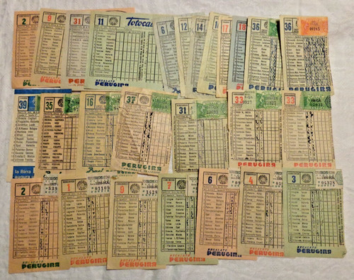 Coni totocalcio lotto - totocalcio, schedine