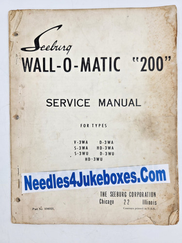 Manuale wallbox seeburg - wallbox,
