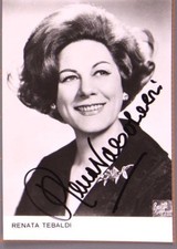 Renata Tebaldi Mezzo Soprano