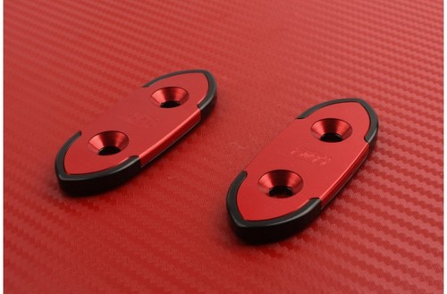 Tappo specchietti rosso nero - tappo, rosso-nero