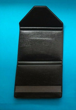 N.2 CUSTODIE VUOTE NERO PER MONETE CON BUSTINA TRASPARENTE PORTAMONETE 55X50 MM