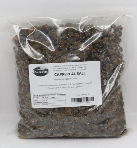 Capperi sotto sale - , lavorati