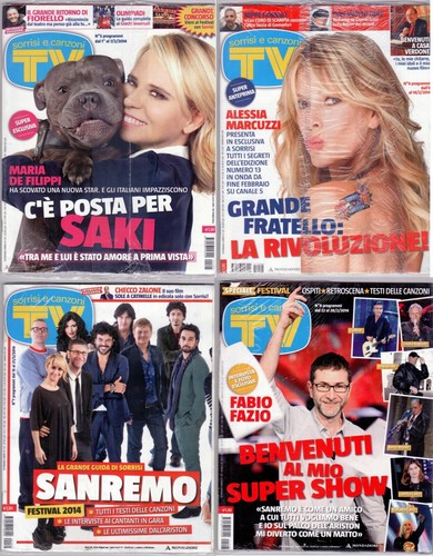Sorrisi canzoni lotto - tv, e
