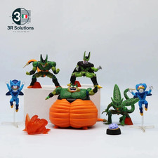7 Pz/Set Dragon Ball Z Cell