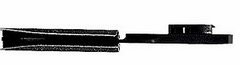 Piastra lunga bosch 2608000198 - piastra,