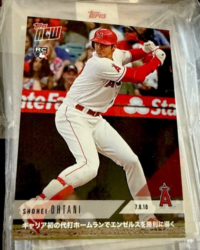 2018 topps now shohei ohtani - 2018,