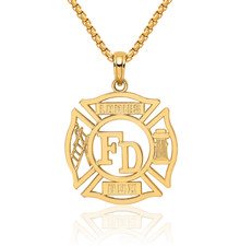 Collana donna scudo vigili del