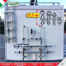 Adesivi personalizzati Famiglia per Camper, personalizza con personaggi e nomi,