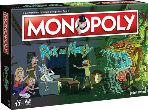 Gw695f monopoly rick morty - gw695f, &