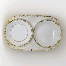 Antico set piatti e ciotole