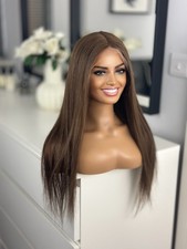 Parrucca capelli lunghi umani