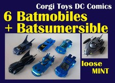 CORGI DC COMICS LOT OF 6