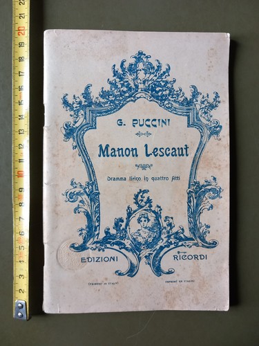 Giacomo puccini manon - giacomo,