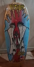 VISION "JINX" Marty Jimenez skateboard vintage Deck NO Santa Cruz Powell Peralta