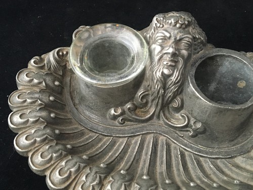 Bacco calamaio inkwell antico - inkwell,