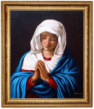 Madonna orante QUADRO OLIO